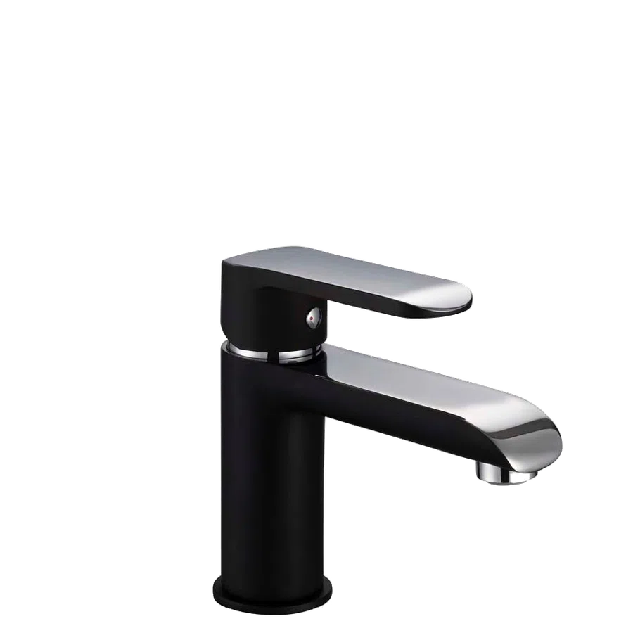 Finition noire du mitigeur lavabo TCM